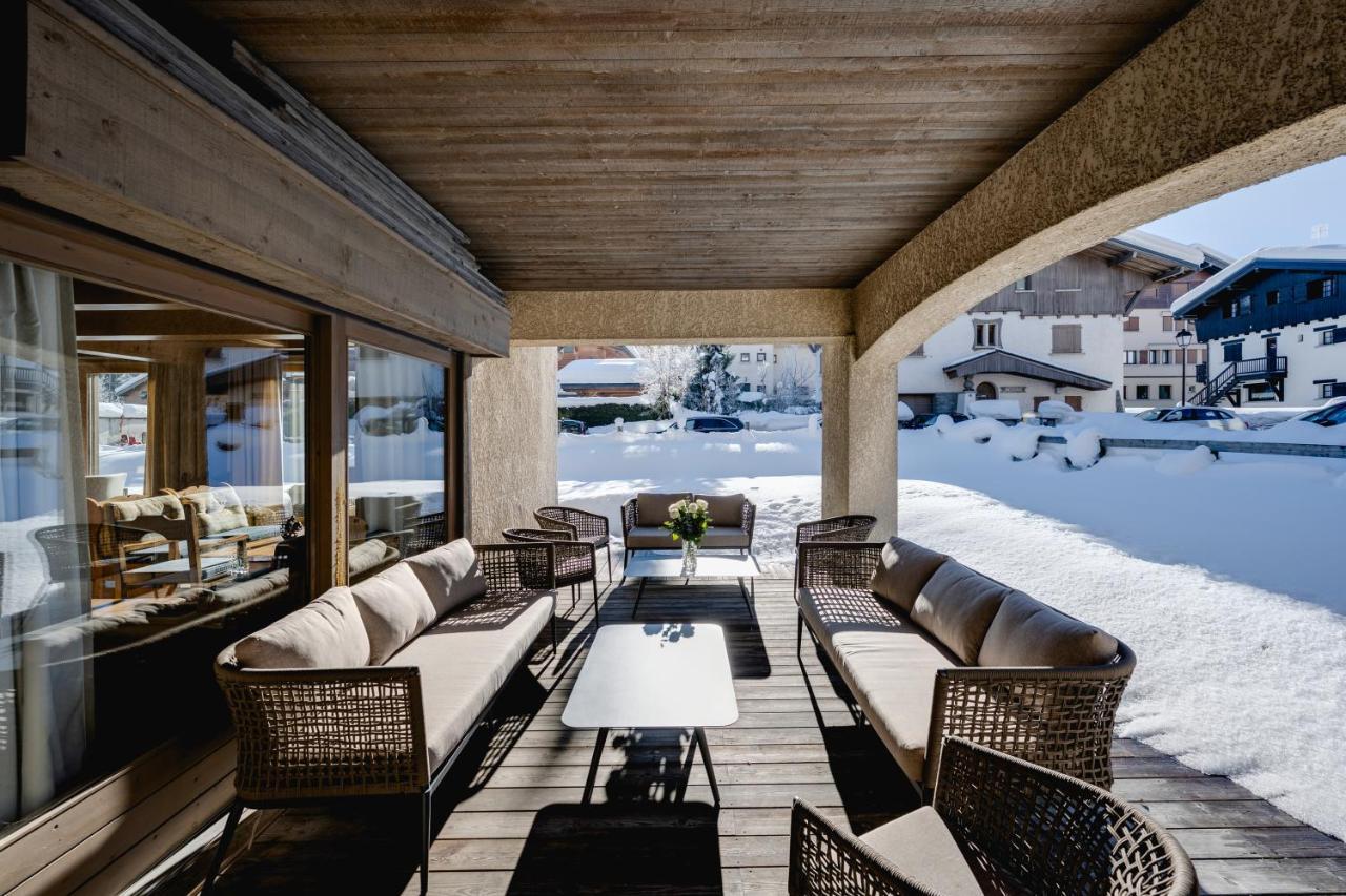מגב Hotel La Grange D'Arly מראה חיצוני תמונה